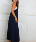 Vestido Bicolor Cruce - Imagen 3