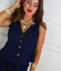 Conjunto Corto Bambula Chaleco - Imagen 6
