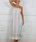 Vestido Fruncido Estampado - Imagen 24