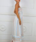 Vestido Fruncido Estampado - Imagen 19