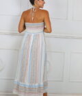 Vestido Fruncido Estampado - Imagen 20