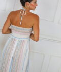 Vestido Fruncido Estampado - Imagen 23