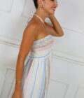 Vestido Fruncido Estampado - Imagen 22