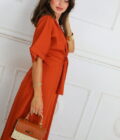 Vestido Efecto Lino Nipón - Imagen 5