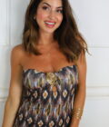 Vestido Estampado Con Metal - Imagen 6