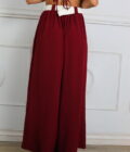 Pantalón Ancho Cinturón - Imagen 6