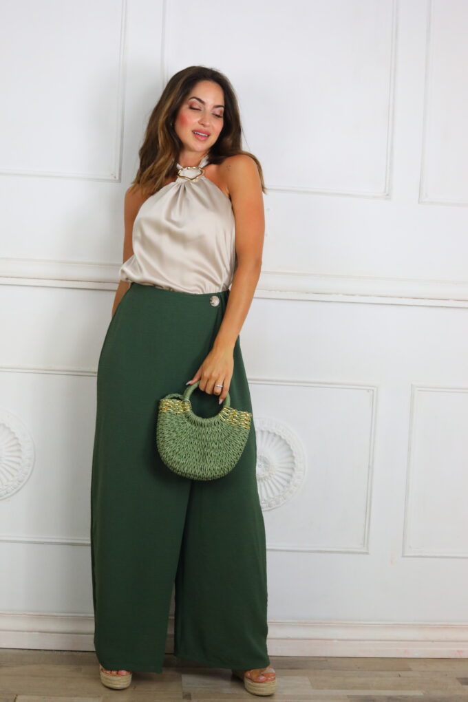 Pantalon Pareo Botón