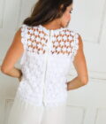 Blusa Encaje Flores - Imagen 6