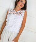 Blusa Encaje Flores - Imagen 2