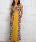 Vestido Estampado Descubierto - Imagen 2
