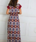 Vestido Estampado Descubierto - Imagen 8