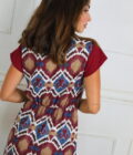 Vestido Estampado Descubierto - Imagen 11