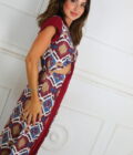 Vestido Estampado Descubierto - Imagen 10