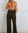 Pantalon Efecto Lino Básic - Imagen 4