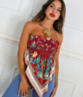 Top Pañuelo Estampado - Imagen 8