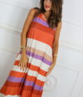 Vestido Rayas Bolsillos - Imagen 3