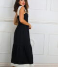 Vestido Largo Bicolor - Imagen 3