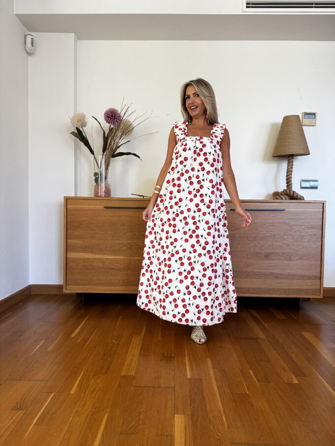 Vestido Largo Fruits