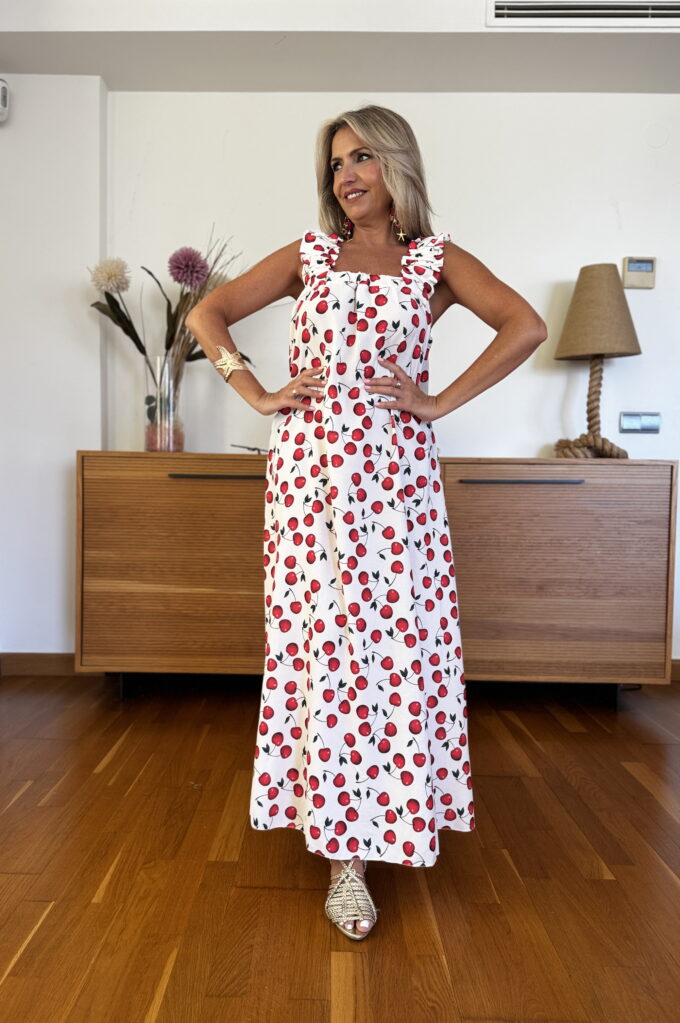 Vestido Largo Fruits