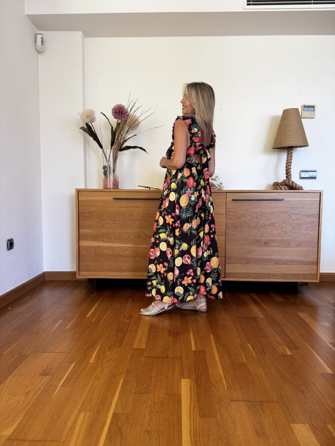 Vestido Largo Fruits