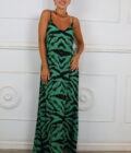 Vestido Largo Estampado - Imagen 2