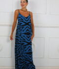 Vestido Largo Estampado - Imagen 8