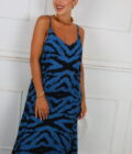 Vestido Largo Estampado - Imagen 11