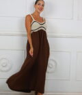 Vestido Hilo Bicolor - Imagen 2