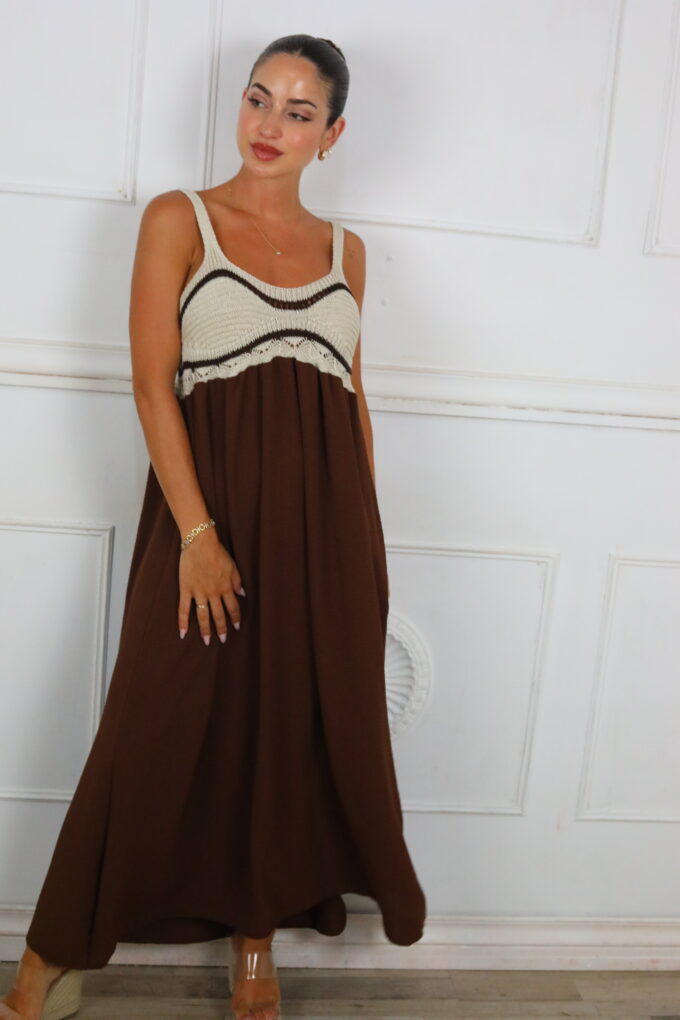 Vestido Hilo Bicolor