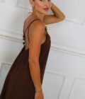 Vestido Cordón Piedras - Imagen 3