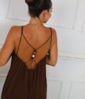Vestido Cordón Piedras - Imagen 4