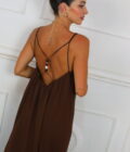 Vestido Cordón Piedras