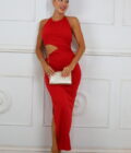 Vestido Licra Asimétrico - Imagen 2
