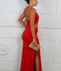 Vestido Licra Asimétrico - Imagen 4
