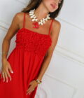 Vestido Largo Abullonado - Imagen 10