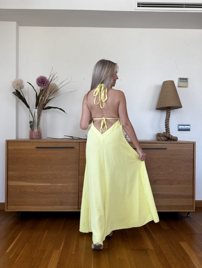 Vestido Pañuelo Liso
