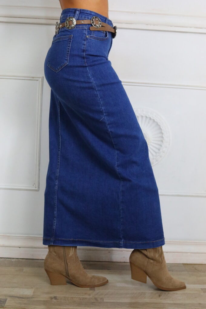 Falda Vaquera Larga