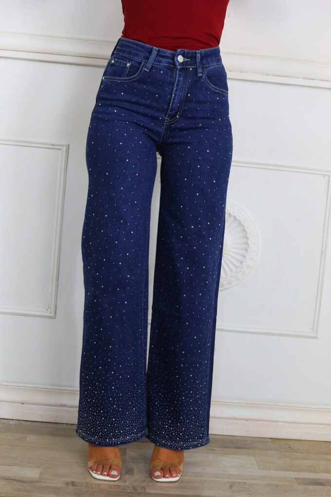 Vaquero Wide Leg Brillos