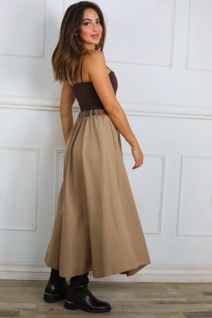 Falda Larga Cinturón