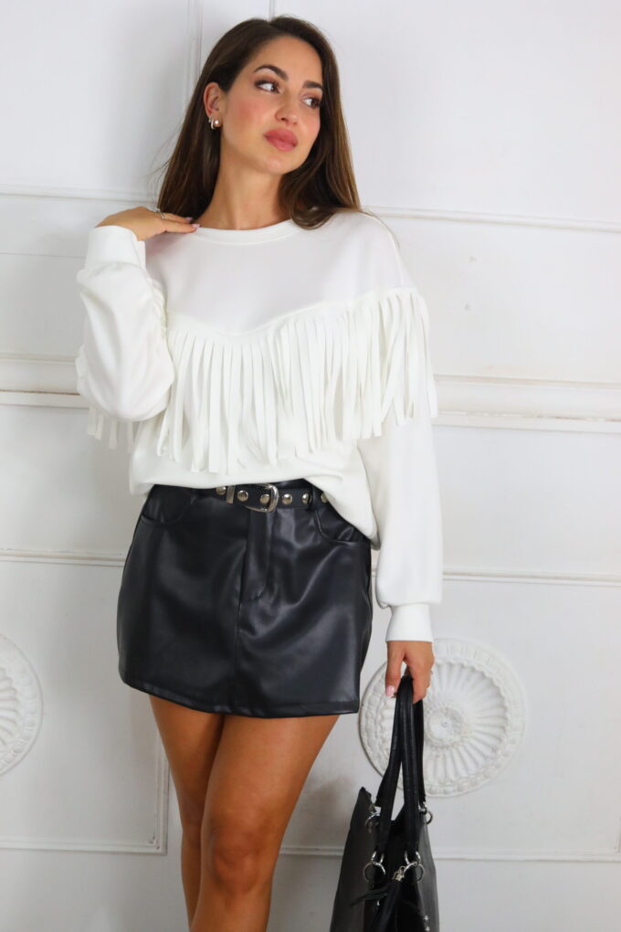 Falda-Pantalón Polipiel Básic