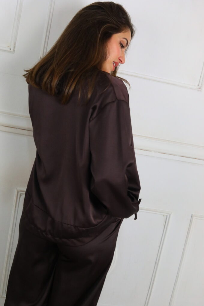 Bomber Satén Patente