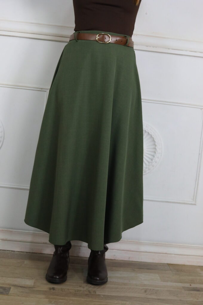 Falda Larga Cinturón