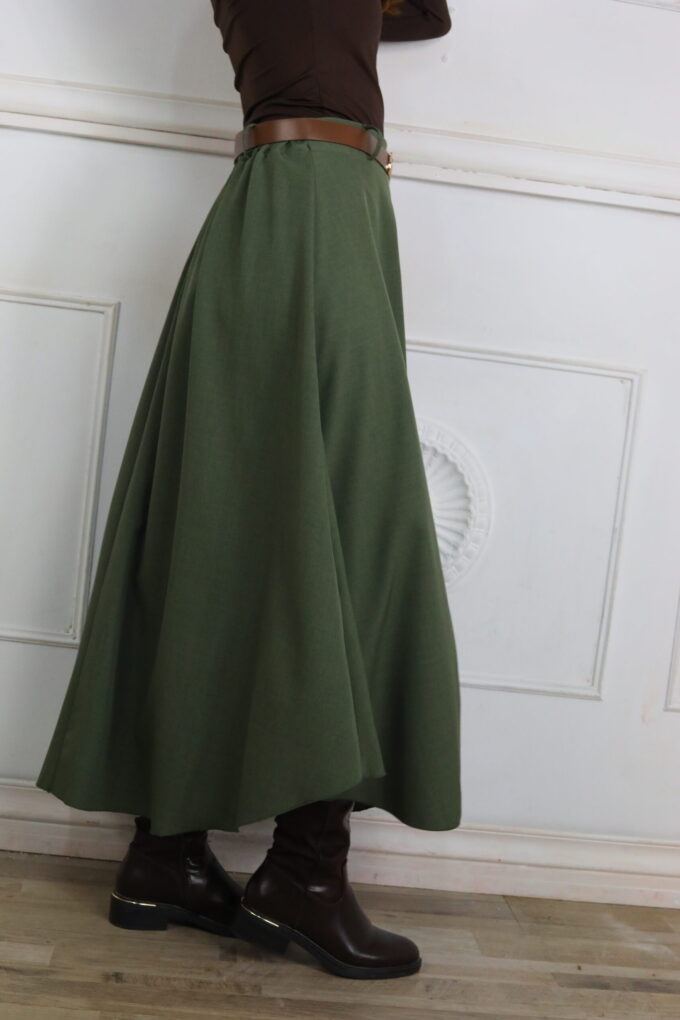 Falda Larga Cinturón