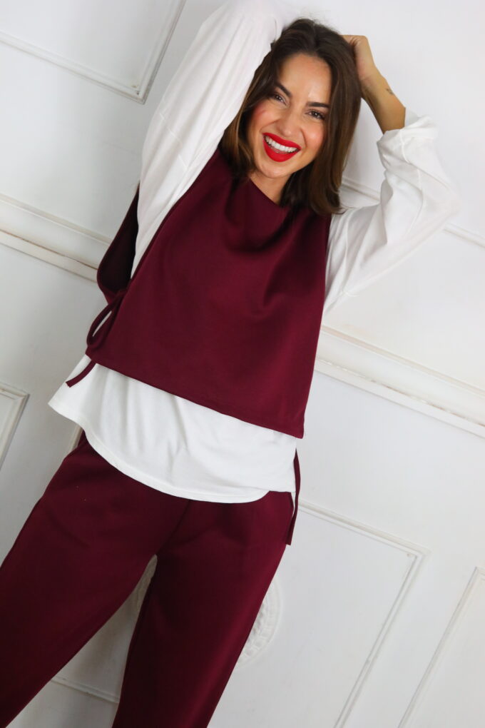 Camiseta Chaleco Superpuesto