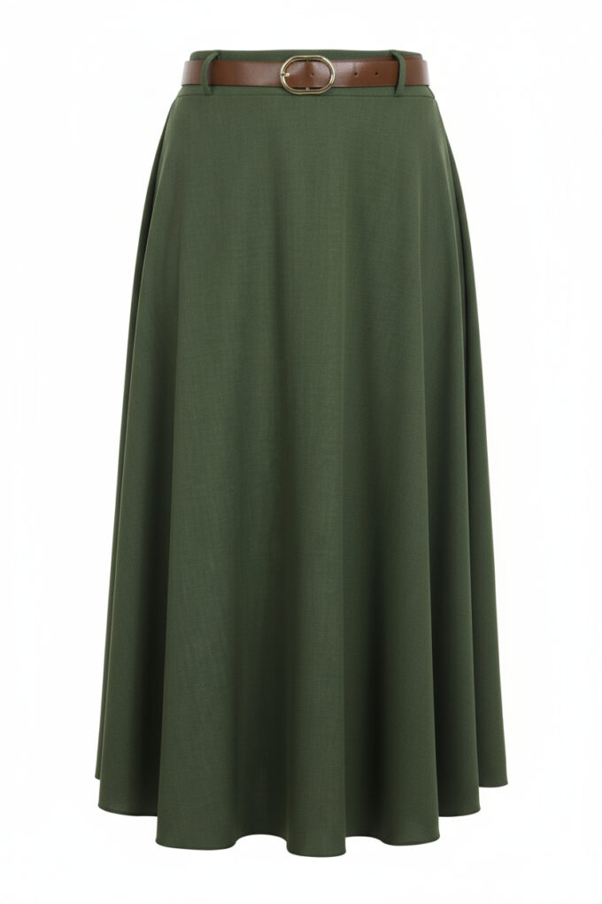 Falda Larga Cinturón