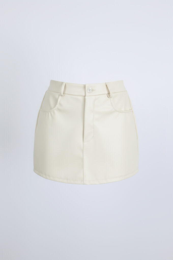 Falda-Pantalón Polipiel Básic