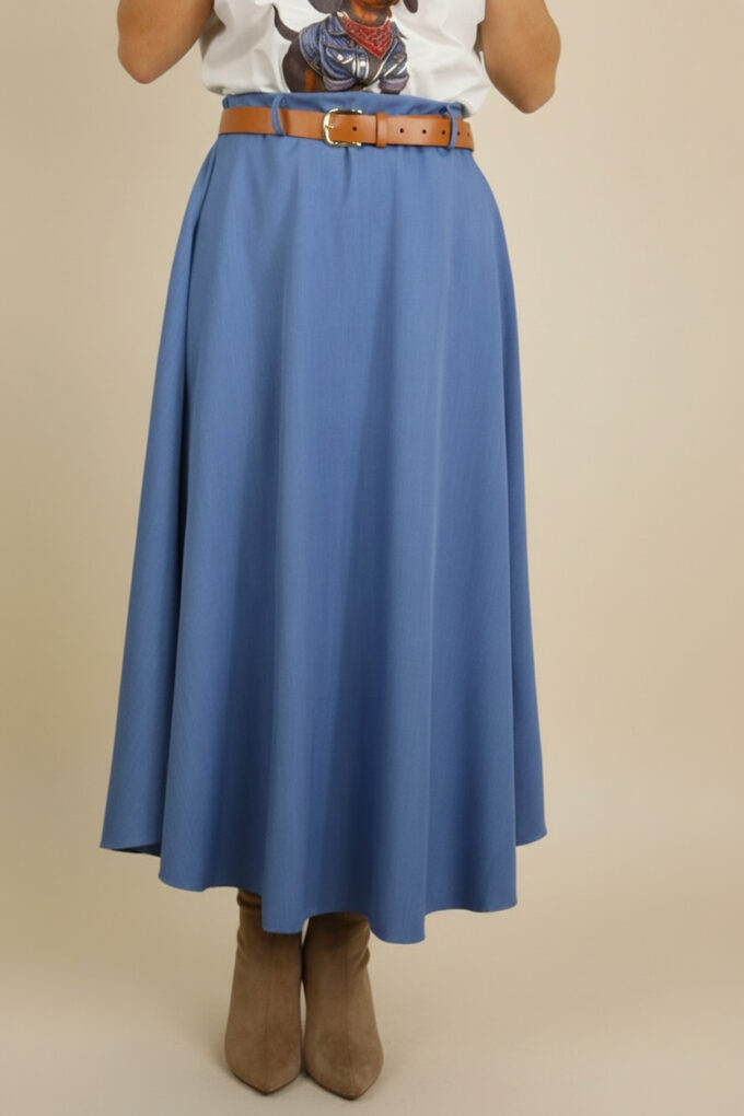 Falda Larga Cinturón