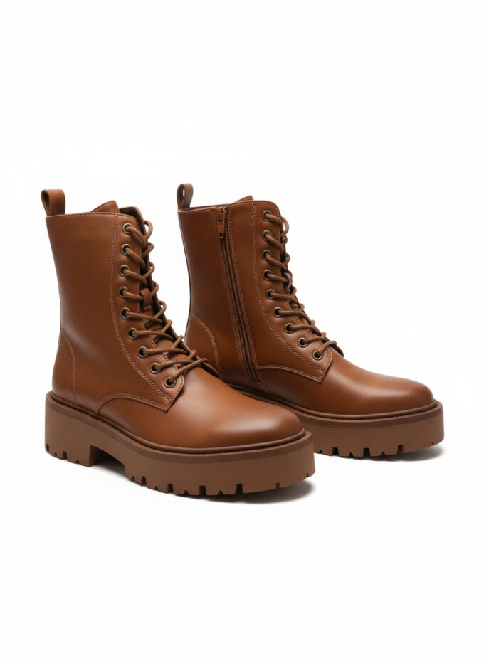 Botas Cordones Doble Suela