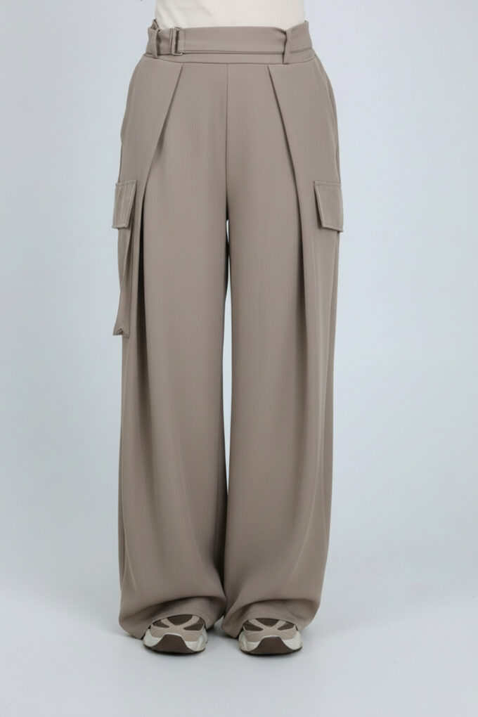 Pantalon Cargo Pinza Superpuesta