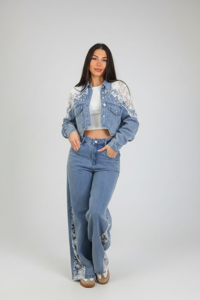 Conjunto Vaquero Encaje